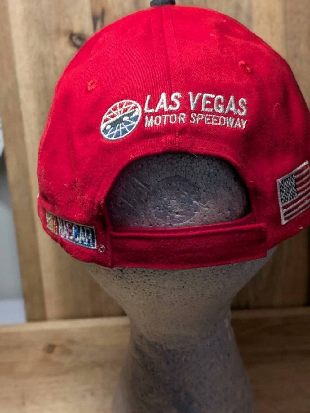 Vintage 2014 NASCAR UAW-Dodge 400 Las Vegas Motor Speedway Hat Cap USA Made - Picture 3 of 6